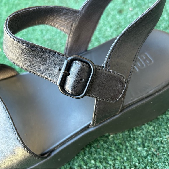 Camper Misia Platform Sandal Leather Black 41 - Picture 15 of 16